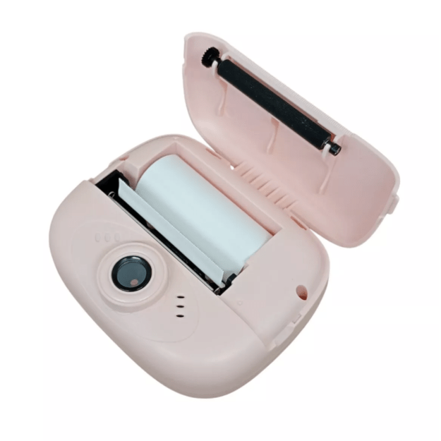 Instant Print vaikiškas fotoaparatas (rožinis)