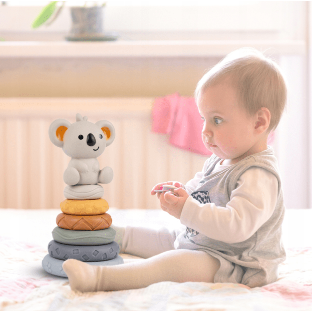 Minkštos sensorinės kaladėlės ir Piramidė 3