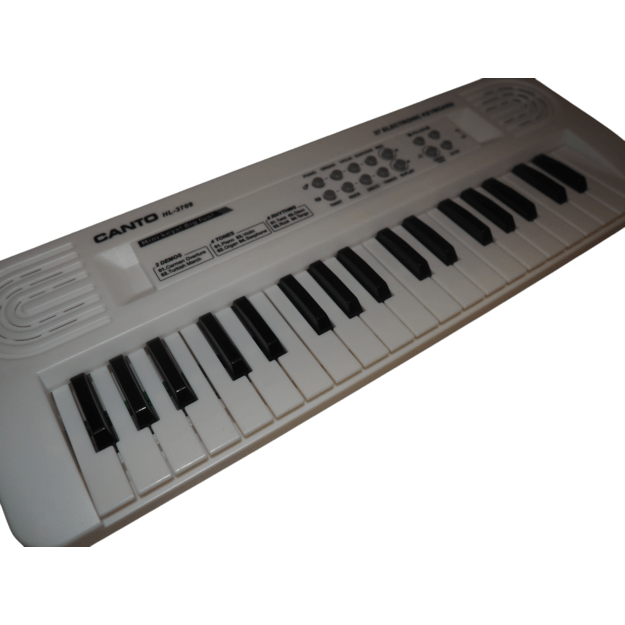 Elektrinis vaikiškas pianinas baltas