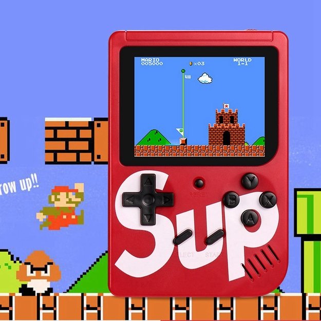 Retro klasikinis nešiojamas žaidimų kompiuteris - 400  žaidimų