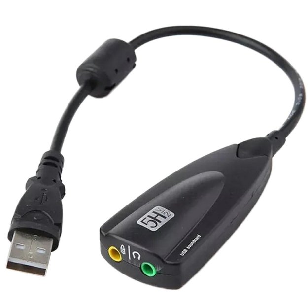 USB garso plokštė su Vitrual 7.1CH sistema