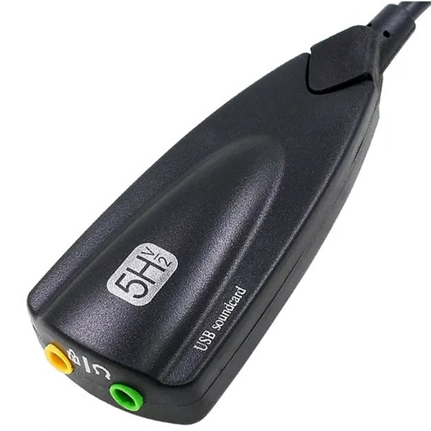 USB garso plokštė su Vitrual 7.1CH sistema