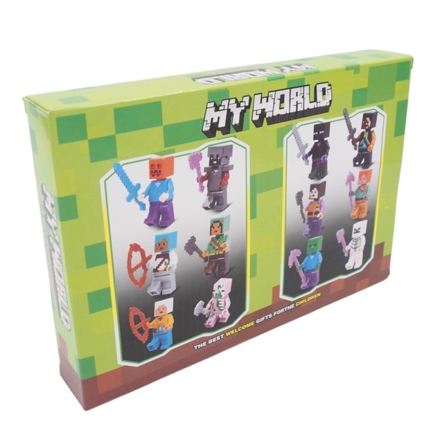 Žaislų rinkinys „My World“ Minecraft (12 vnt.) 2