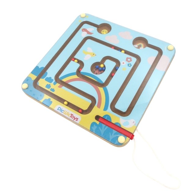 Medinis magnetinis labirintas vaikams PicwicToys 1