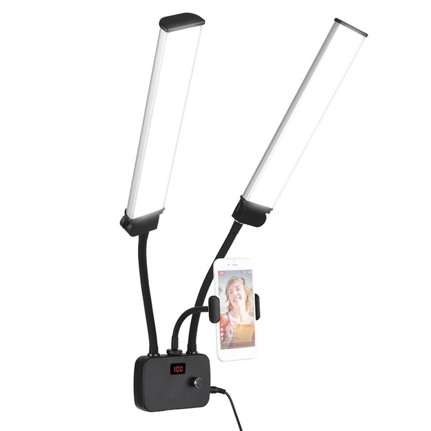 LED panelinės lempos su trikoju DOUBLE 2