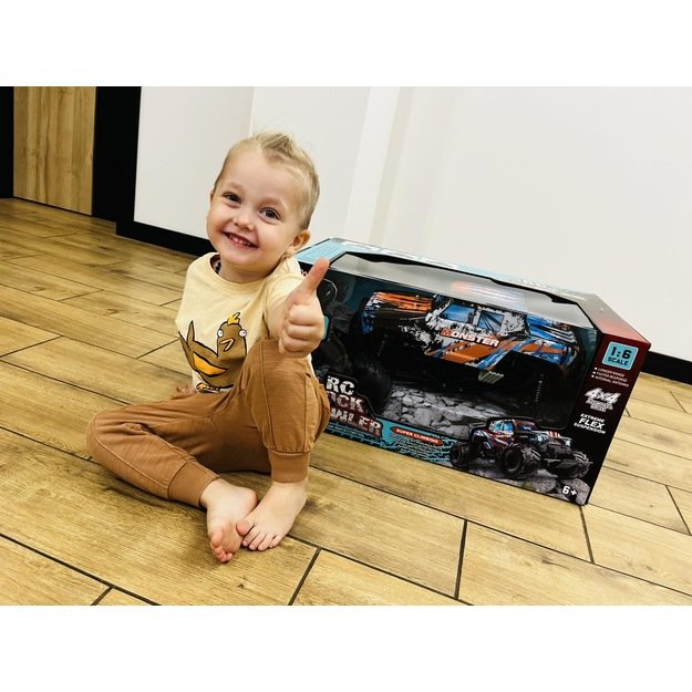 Didelis1:6 RC mašina džipas visureigis su nuotoliniu valdymo pultu, 57 cm. ilgis 3