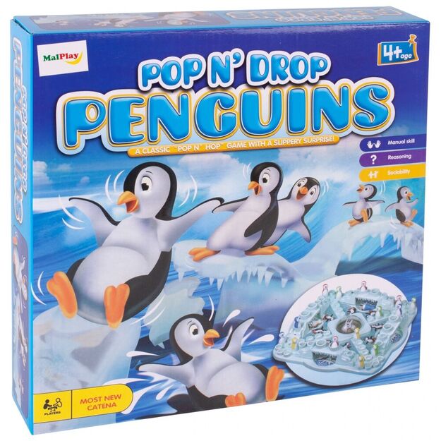 Stalo žaidimas pingvinai ant ledo 6