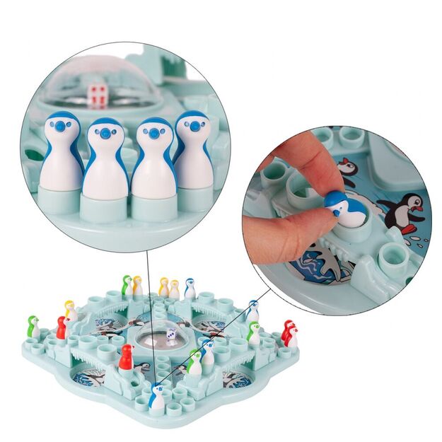 Stalo žaidimas pingvinai ant ledo 4