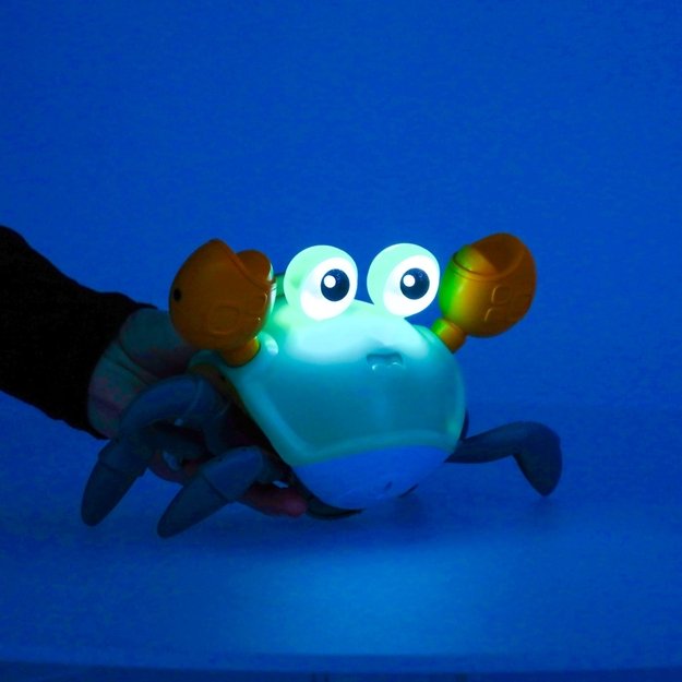 Interaktyvus ropojantys krabas su šviesomis ir garsais 4