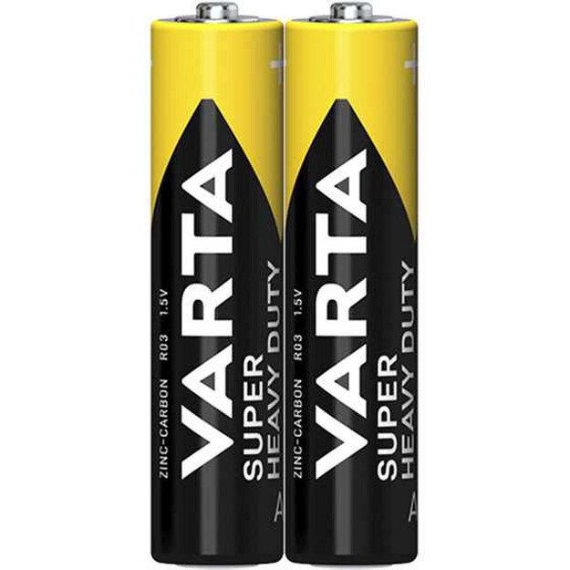 Cinko-anglies baterija AAA 1.5 R3 Varta SUPERLIFE FOIL 2vnt