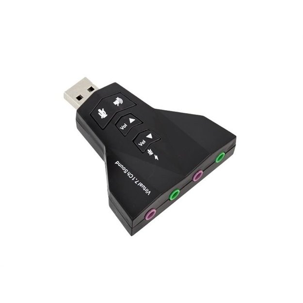7.1 garso plokštė USB AUX