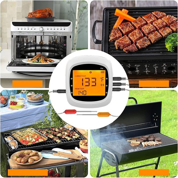 Belaidis BBQ Termometras  Easy BBQ Pro 