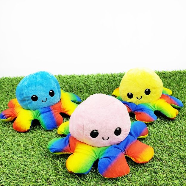 Dvipusis aštuonkojis  Octopus-Rainbow  - Mėlyna/rožinė