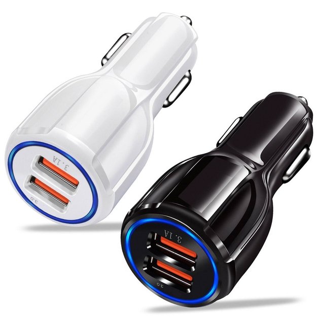 Greito įkrovimo auto SAM. 2 X USB 3.0 FAST adapteris