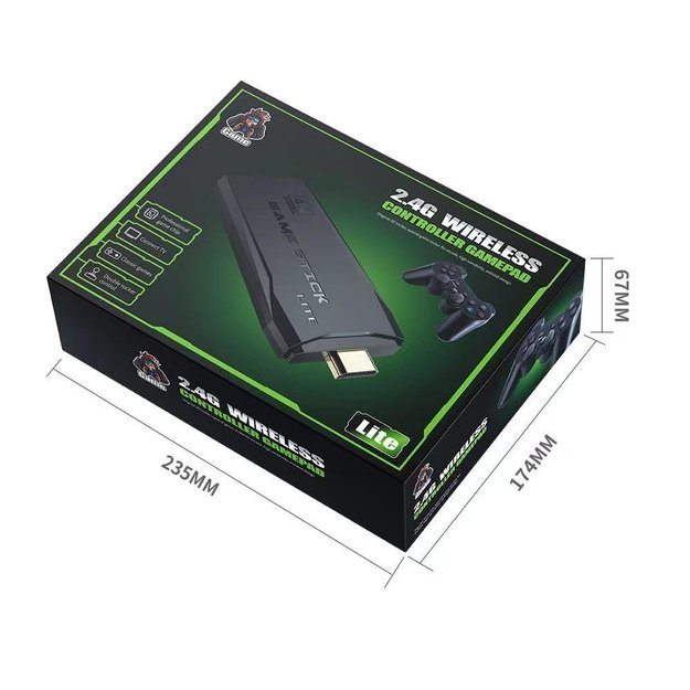 HDMI Retro Žaidimų Konsolė 2.4G