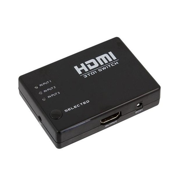 HDMI skirstytuvas 3D 1080P 3x1