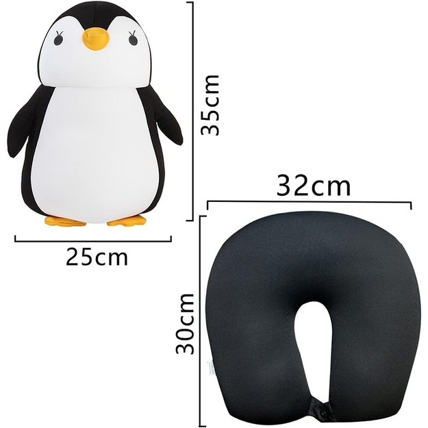 Kelioninė automobilio pagalvė  Penguin 