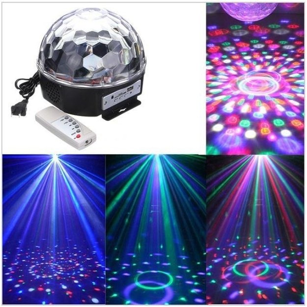 LED DISCO kamuolys