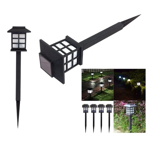 LED sodo lempa, „žibinto“ tipo 2 vnt.