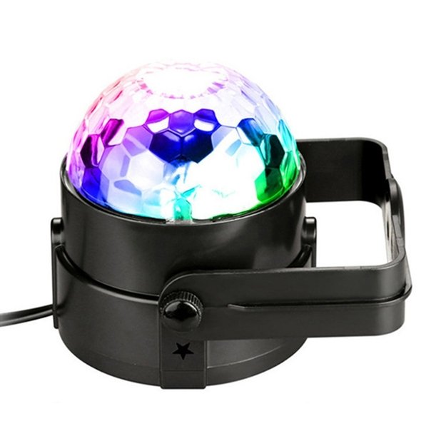 RGB LED disko kamuolys