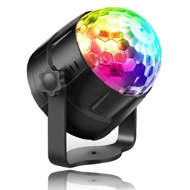 RGB LED disko kamuolys