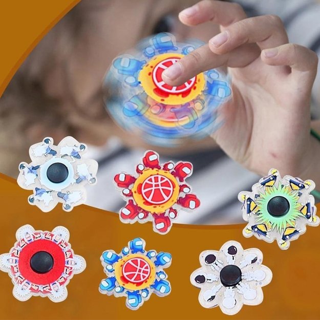 Suktukas  FIDGET SPINNER 3D 