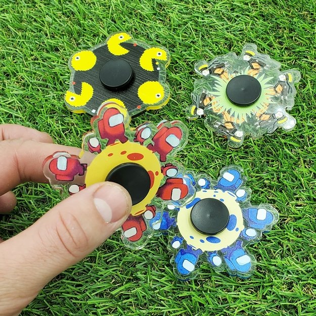 Suktukas  FIDGET SPINNER 3D 