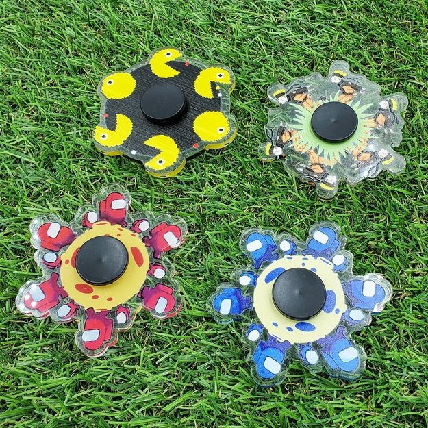 Suktukas  FIDGET SPINNER 3D 