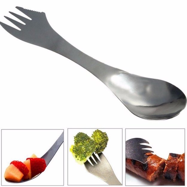 Turistinis įrankis  Spork 