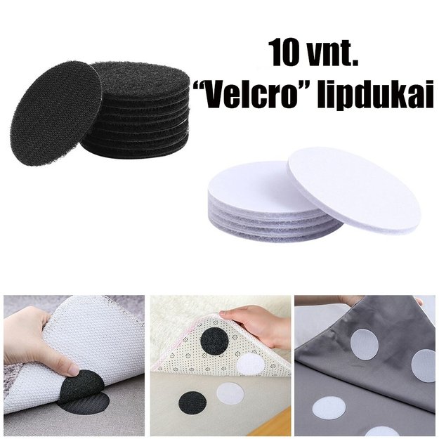  Velcro  lipdukai, 10 vnt.