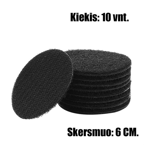  Velcro  lipdukai, 10 vnt.