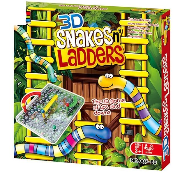 Žaidimas  3D SNAKESn  Ladders 